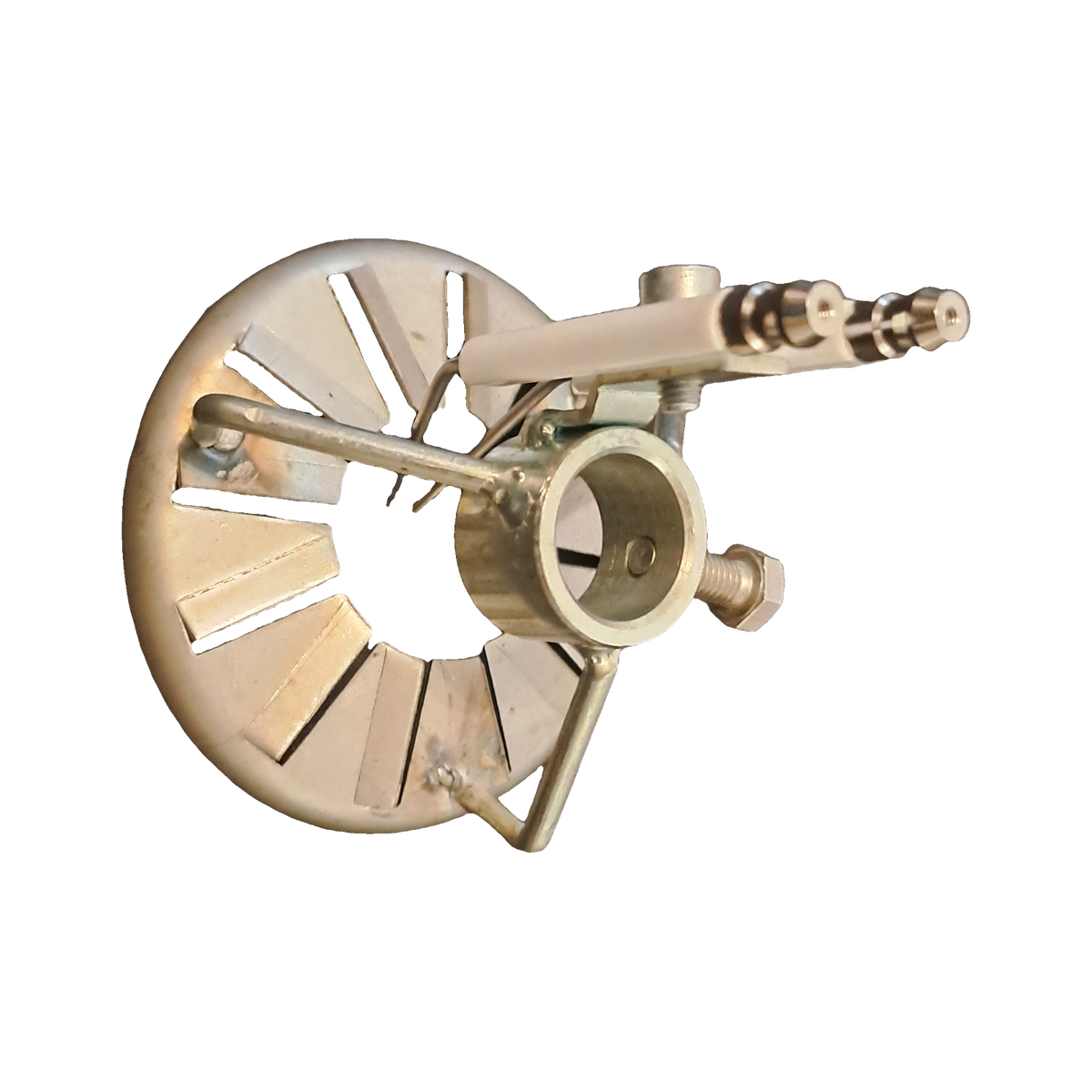 Stauscheibe mit Elektrode für Umbauset Universalölbrenner Durchmesser 83mm – Ansicht 2